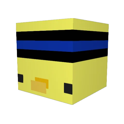 igniter_lp Minecraft avatar head, 3D render
