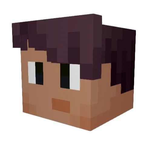 ignwilfretlover Minecraft avatar head, 3D render