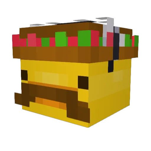 igoj2115 Minecraft avatar head, 3D render