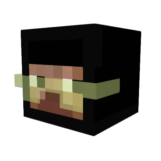 igorek123 Minecraft avatar head, 3D render