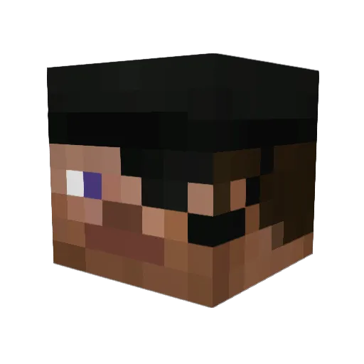 igorek2137 Minecraft avatar head, 3D render