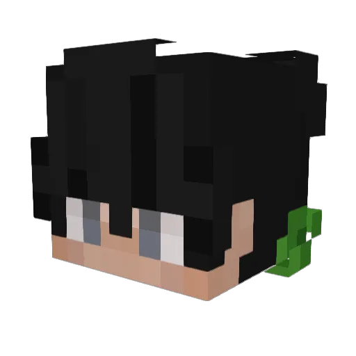 igoreq02 Minecraft avatar head, 3D render