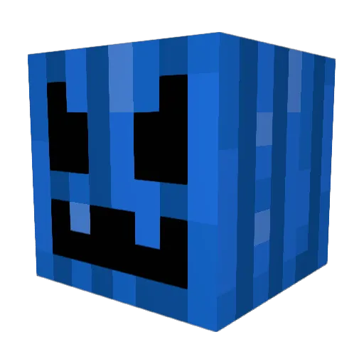 igstory Minecraft avatar head, 3D render