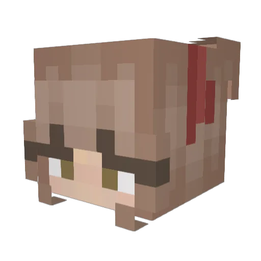iguslawaxdd Minecraft avatar head, 3D render