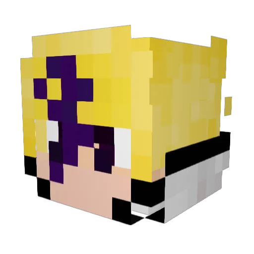 igutierrezm Minecraft avatar head, 3D render