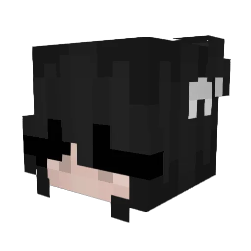 ih4rtsky Minecraft avatar head, 3D render