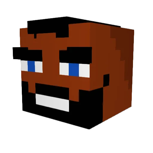 ih8kalas Minecraft avatar head, 3D render