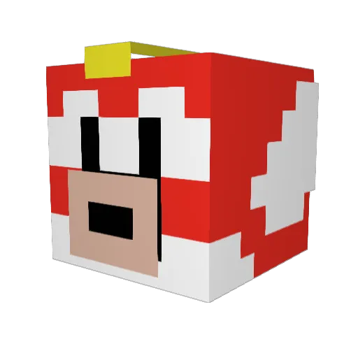 ih8minecraft494 Minecraft avatar head, 3D render
