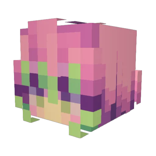 ihatemaths01 Minecraft avatar head, 3D render