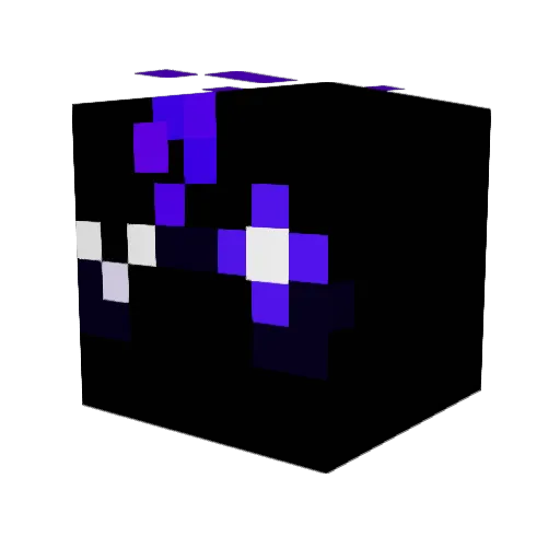 ihatemyself6 Minecraft avatar head, 3D render