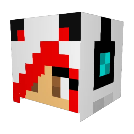 ihaveadream12321 Minecraft avatar head, 3D render
