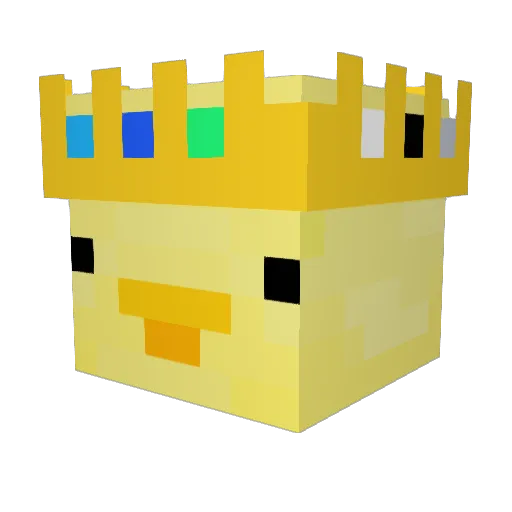 ihavealikekinda Minecraft avatar head, 3D render