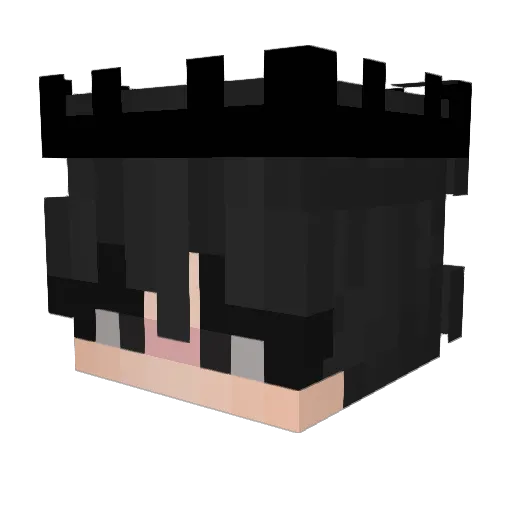 ihealwhine Minecraft avatar head, 3D render