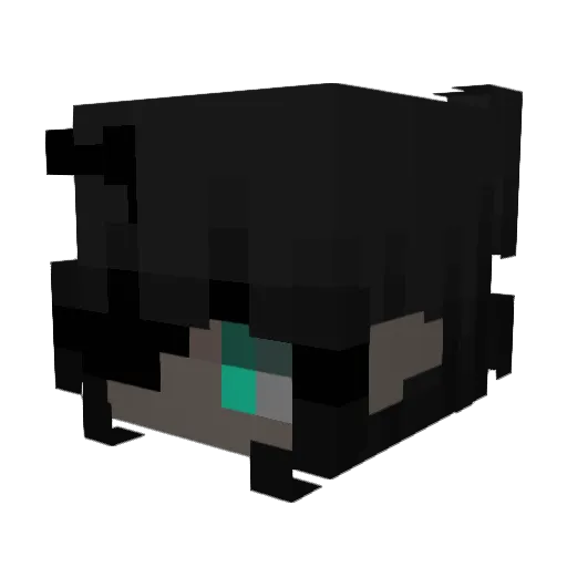iheartapplejuice Minecraft avatar head, 3D render