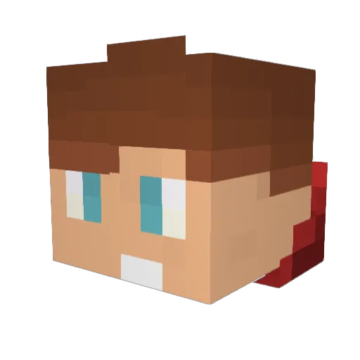 ihmepoika2000 Minecraft avatar head, 3D render