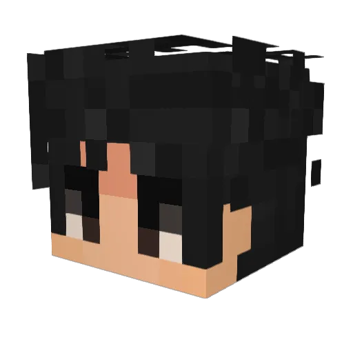 ii3loly Minecraft avatar head, 3D render
