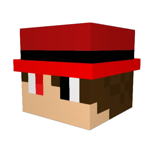 ii6arr8 Minecraft avatar head, 3D render
