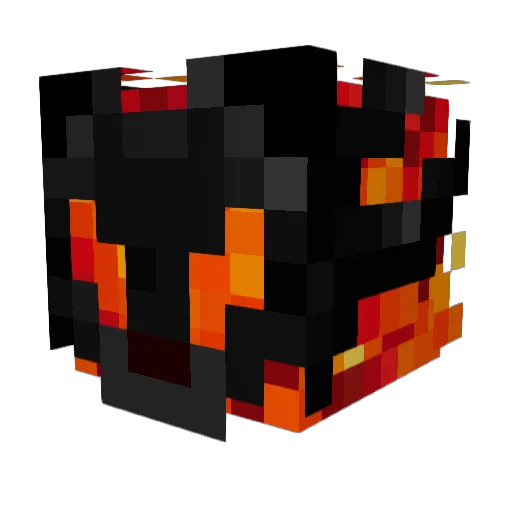 iiDoDz Minecraft avatar head, 3D render