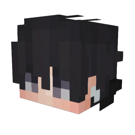 iiFakeJulio_ Minecraft avatar head, 3D render