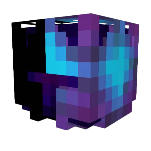 iiGaming Minecraft avatar head, 3D render