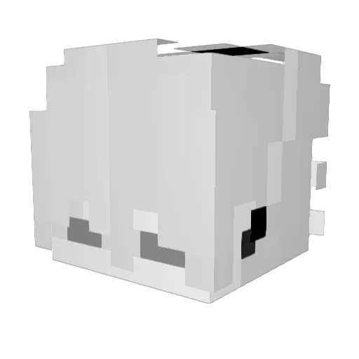 iiHarper Minecraft avatar head, 3D render