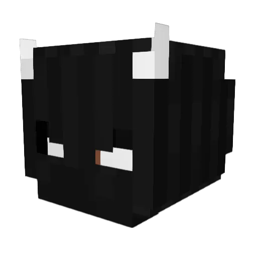 iiJack10 Minecraft avatar head, 3D render