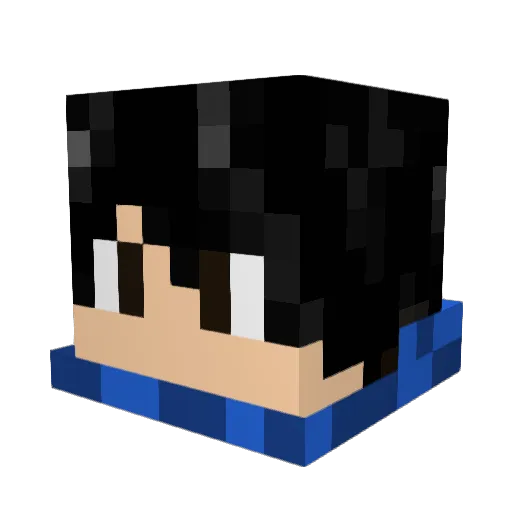iiLegendKiller Minecraft avatar head, 3D render