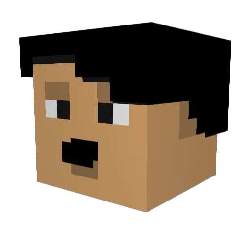 iiMxercy__ Minecraft avatar head, 3D render