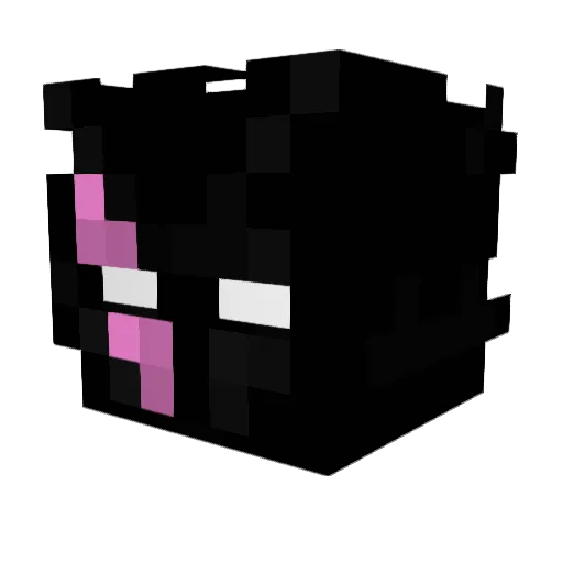 iiRqktCheater Minecraft avatar head, 3D render