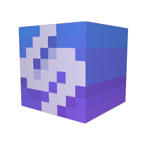 iiSUNetwork Minecraft avatar head, 3D render