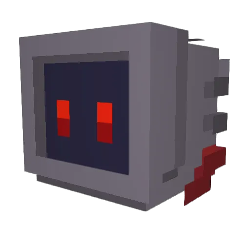iiSoyKha Minecraft avatar head, 3D render