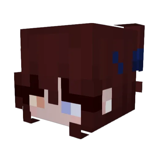 iiSun_ Minecraft avatar head, 3D render