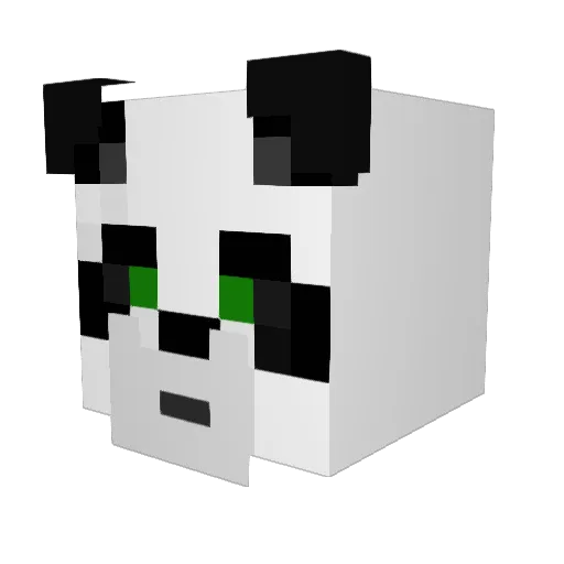 iiTzSuiCiDaL Minecraft avatar head, 3D render