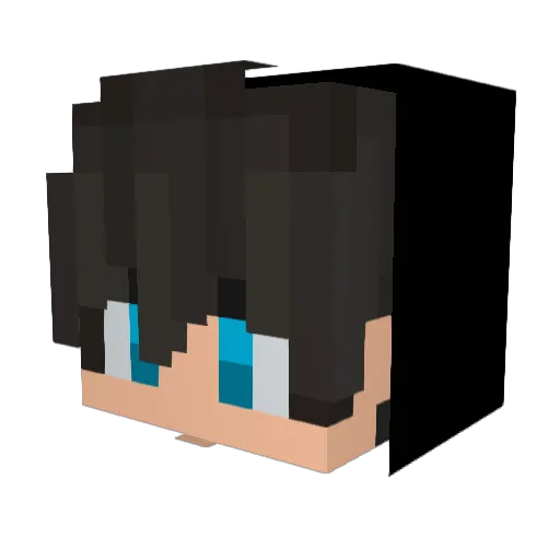 iiTz_Penha Minecraft avatar head, 3D render