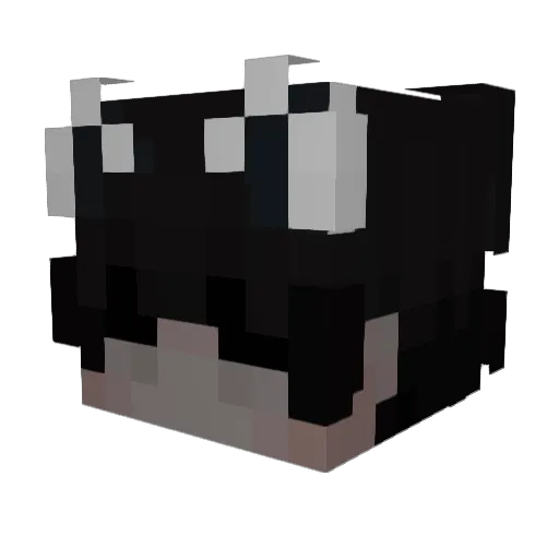 iiVex Minecraft avatar head, 3D render