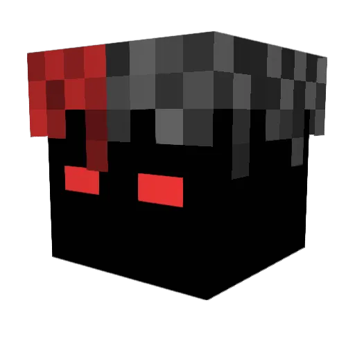ii_youssef_ii Minecraft avatar head, 3D render