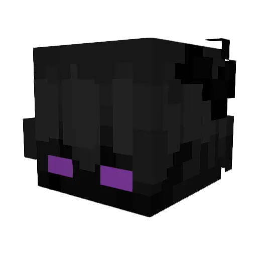 iiheartservin Minecraft avatar head, 3D render