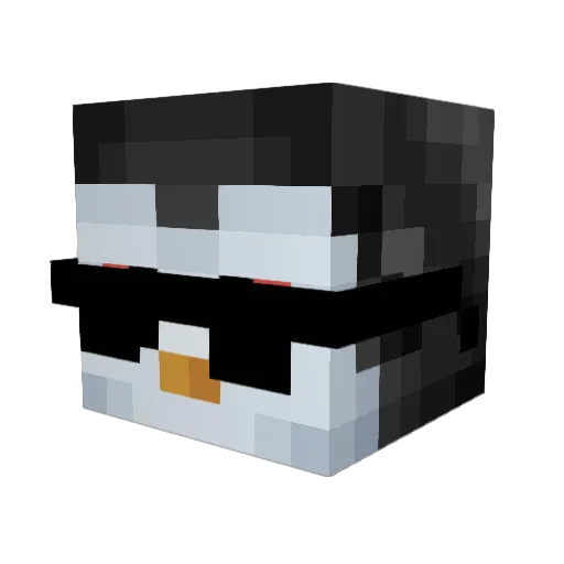 iiisaac5 Minecraft avatar head, 3D render