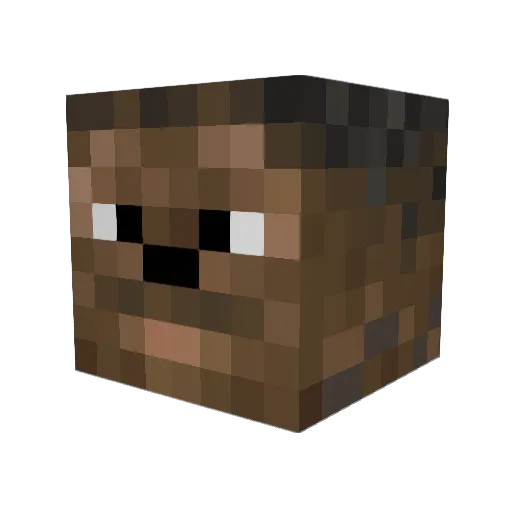 iikerr_4 Minecraft avatar head, 3D render