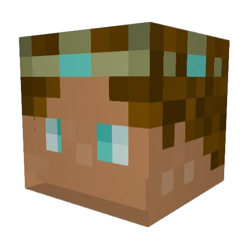 Minecraft-Avatar von iilourix: Kopf als 3D-Render
