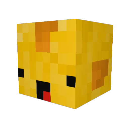 iipposkills Minecraft avatar head, 3D render