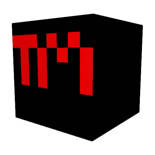 iitsTM Minecraft avatar head, 3D render