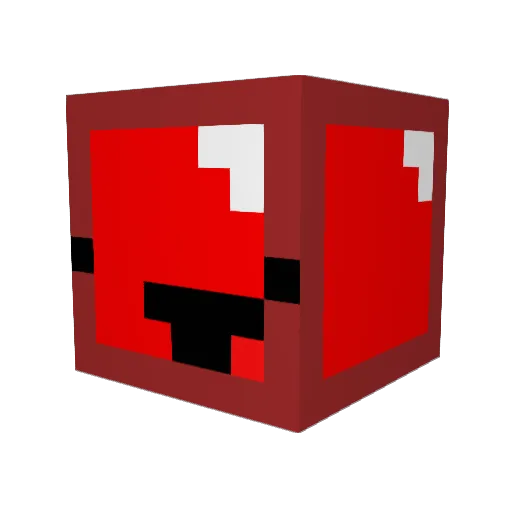 ijarmar Minecraft avatar head, 3D render