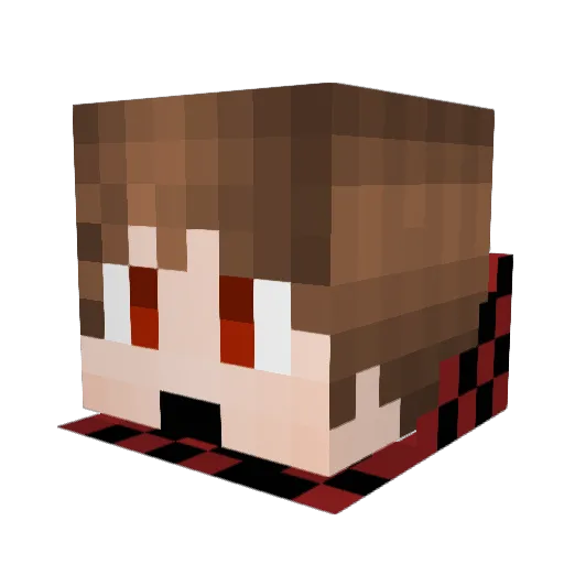 ijeven69 Minecraft avatar head, 3D render