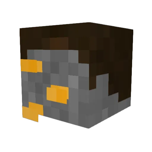 ijjil3223 Minecraft avatar head, 3D render