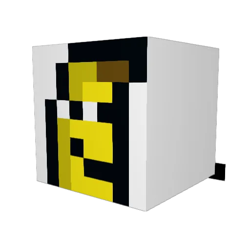 ijohera05 Minecraft avatar head, 3D render