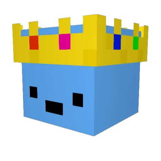 ik302or Minecraft avatar head, 3D render