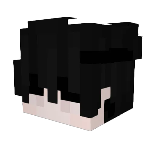 ik9v Minecraft avatar head, 3D render