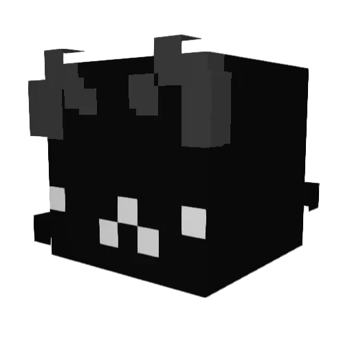 ikard_ Minecraft avatar head, 3D render