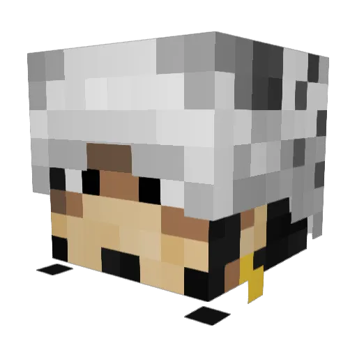 ikaris_patrick Minecraft avatar head, 3D render
